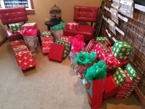 CertaPro Painters of Omaha - Wrapped Presents for Open Door Mission